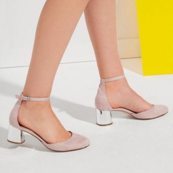 ALDO Legeallan Pink Suede Pumps - Picture 1 of 8